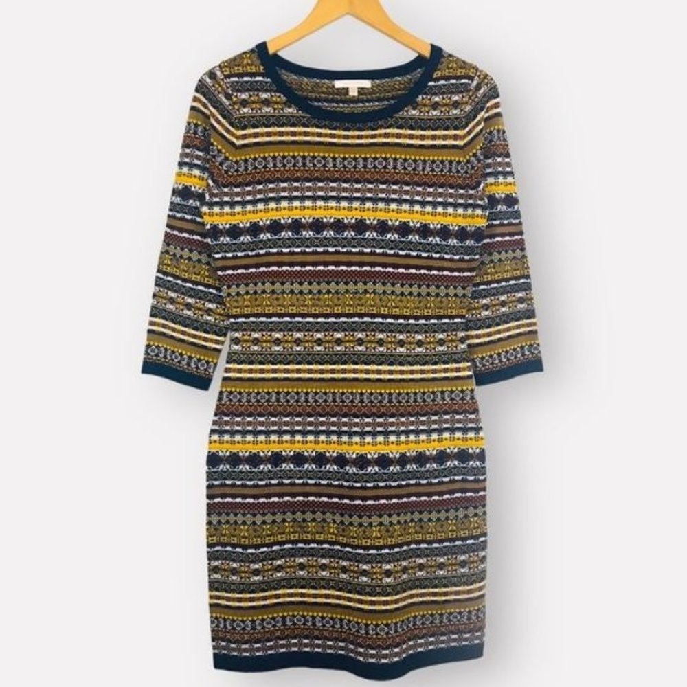 SKIES ARE BLUE Knit Sweater Dress Women's Size Small